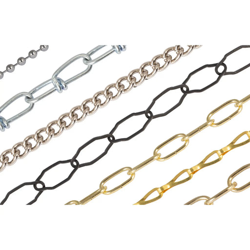 Single Link Jack Chain 1.3mm - Polished Brass - 25m Reel