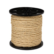Sisal 3 Strand Twisted Rope - Natural - In Coils