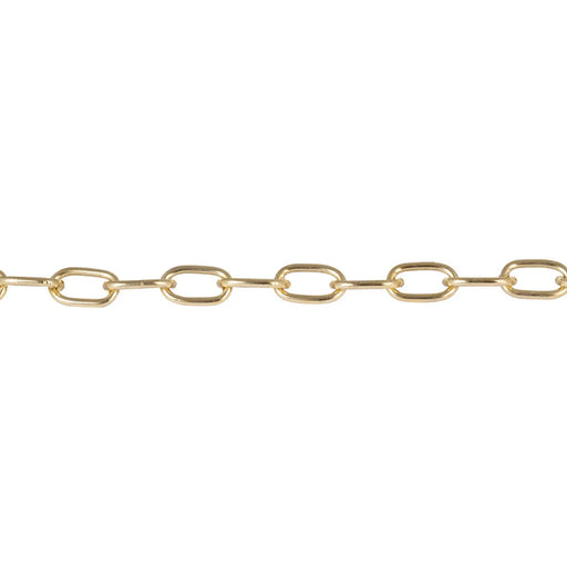 Steel Welded Oval Link Chain - Chrome Plated - On Reels