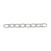 Welded Mid Link Chain - Zinc Plated - On Reels