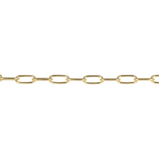 Decorative Chain - Brass Plated - 2m Cut Length