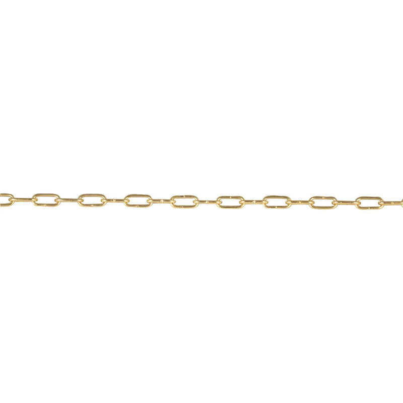 Clock Chain - Brass Plated - On Reels
