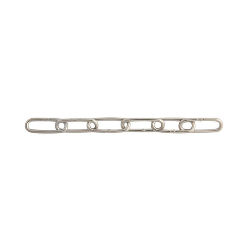 Welded Long Link Chain - Stainless Steel - Per Metre