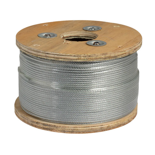 Wire Rope - Zinc Plated - On Reels