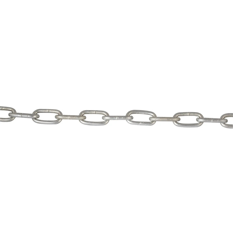 Welded Short Link Chain - Zinc Plated - On Reels