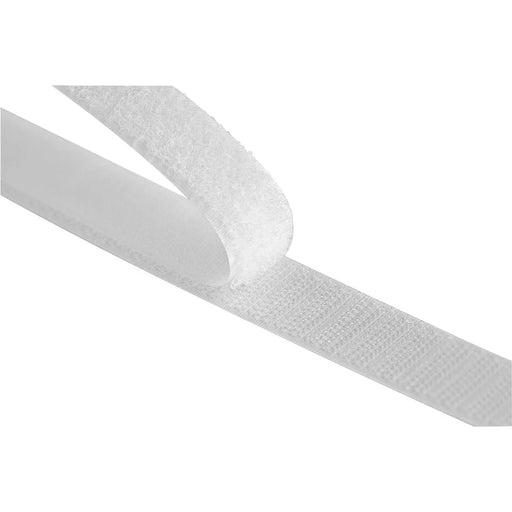 Stick On Velcro - White