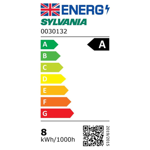 Sylvania LED GLS Lamp E27 ES Warm White 7.3w A Rated 1535l