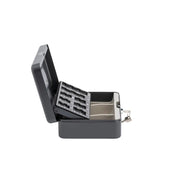 Sterling Cash Box With Coin Tray 10" Mixed Colours