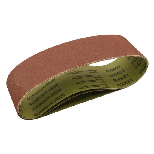 Abracs AL/OX Sanding Belt 75mm x 457mm 120 Grit