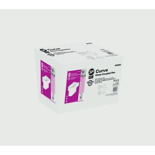 SP Curve Close Coupled Pan W: 360mm H: 415mm D: 690mm