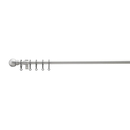 Woodside Extending Pole Ball Finial Silver