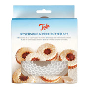 Tala Cutters Plain/Crinkled Reversible 6 Piece