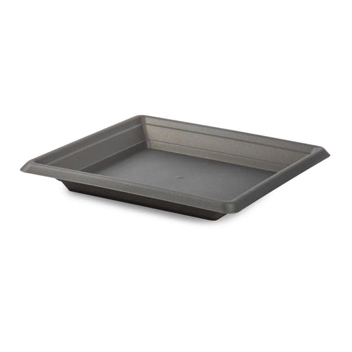 Plasticforte Square Saucer Anthracite 30cm