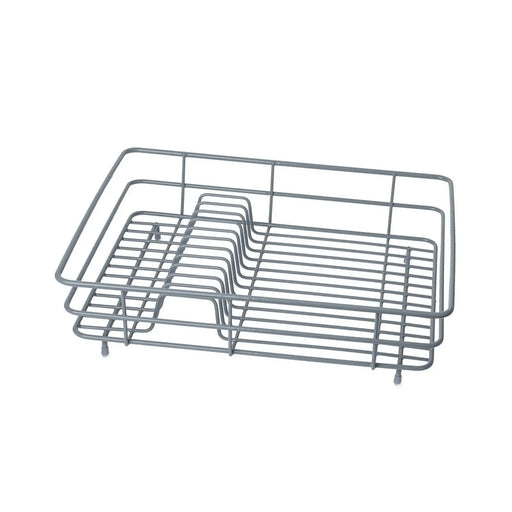 Casa & Casa Large Wire Coated Dish Rack Grey