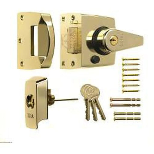 Era BS High Security Nightlatch 60mm Finish: Brass Effect