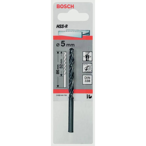 Bosch HSS Twist Point TEQ Drill Bit 5mm