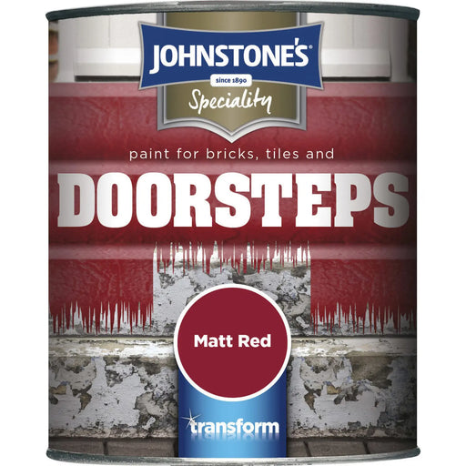 Johnstone's Brick,Tile & Step Paint 750ml Matt Red
