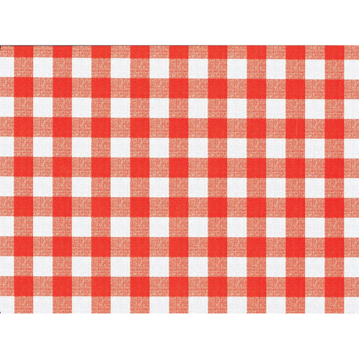 d-c-fix® Manhattan Tablecloth - Avanti Red & White 20m Roll x 140cm
