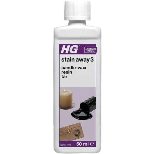 HG Stain Away No.3 Candle Wax Tar Resin 50ml
