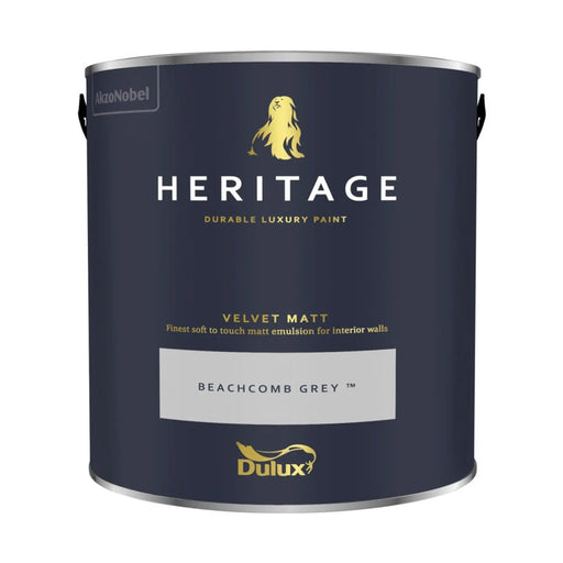 Dulux Heritage Matt 2.5L Beachcomb Grey
