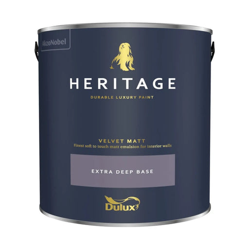 Dulux Heritage Matt 2.5L Extra Deep Bs