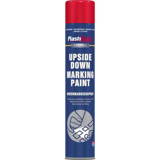 PlastiKote Upside Down Marking Paint 750ml Red