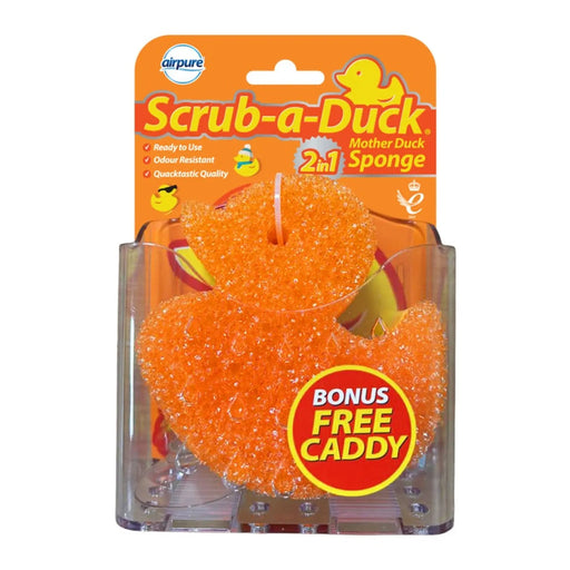 Airpure Scrub A Duck Sponge & Caddy