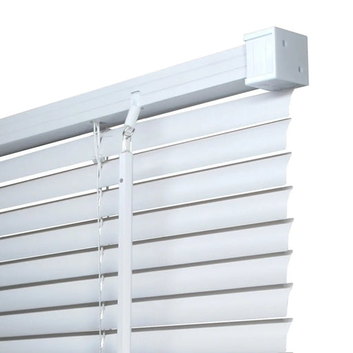 RENAISSANCE PVC Wide Venetian Blind White 90cm