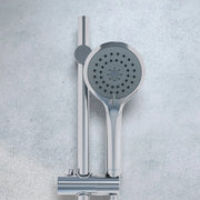 Aqualisa Round Bar Valve Mixer Shower Chrome