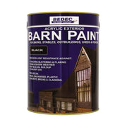Bedec Semi Gloss Barn Paint 5L Black