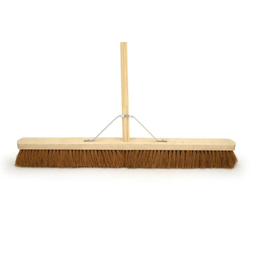 Hill Brush Soft Coco Broom & Handle 36"