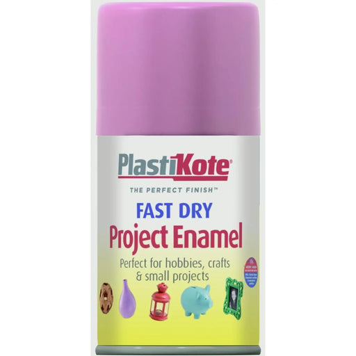 PlastiKote Fast Dry Enamel Aerosol Paint Hot Pink - 100ml