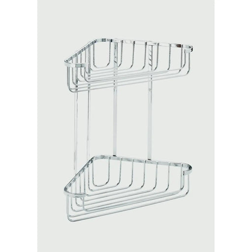 Croydex 2 Tier Corner Basket Large