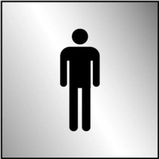 Smiths Architectural Metal Gent Symbol Sign 100mmx100mm