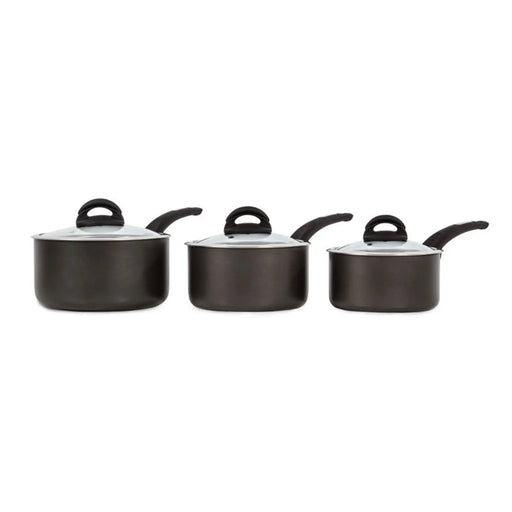 Tower Stainless Steel Saucepan Set 3 Piece