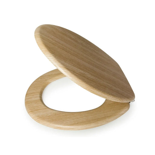 Blue Canyon Hampton MDF Toilet Seat Oak