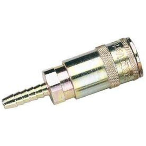 Draper 1/4" Bore Vertex Air Line Coupling with Tailpiece