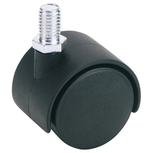 Draper 65464 Twin Nylon Bolt Castor, 40mm Diameter, S.W.L. 25kg