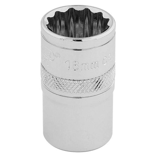 Draper 33160 Draper Expert HI-TORQ® 12 Point Socket, 1/2" Sq. Dr., 16mm