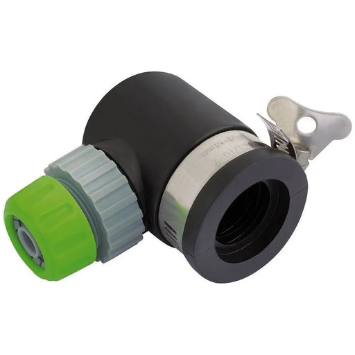 Draper 24919 90&deg; Right Angle Lock on Tap Connector