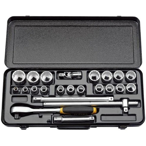 Draper 50649 Elora Imperial Socket Set, 1/2" Sq. Dr. (23 Piece)