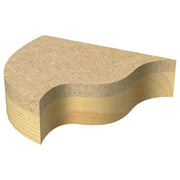 Trend C121GX1/4TC - Template profile 9.5mm diameter