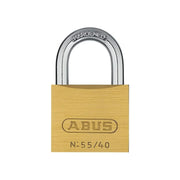 Abus Mechanical 55/40mm Brass Padlock Keyed Alike 5402