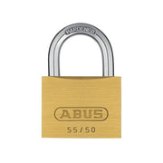 Abus Mechanical 55/50mm Brass Padlock Keyed Alike 5501