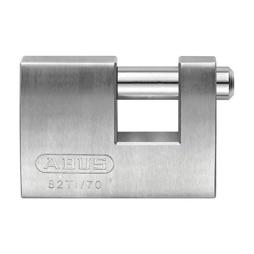 Abus Mechanical 82TI/70mm TITALIUM™ Shutter Padlock Keyed Alike KA8518