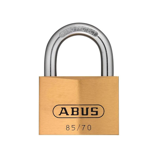 Abus Mechanical 85/70mm Brass Padlock Keyed Alike 121