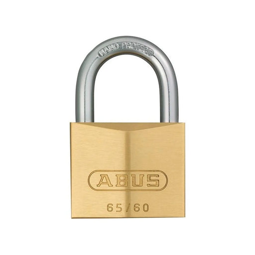 Abus Mechanical 65/60mm Brass Padlock Keyed Alike 603