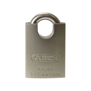 Abus Mechanical 90RK/50 TITALIUM™ Padlock Closed Shackle Carded