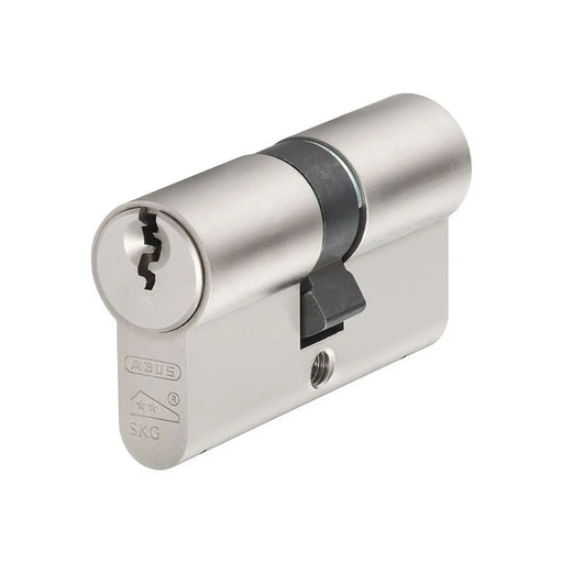 Abus Mechanical E60NP Euro Double Cylinder Nickel Pearl 35mm / 45mm Visi