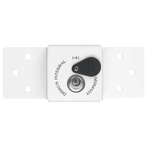 Abus Mechanical 141/200 Diskus® Integral Van Lock White & 26/70mm Diskus® Padlock